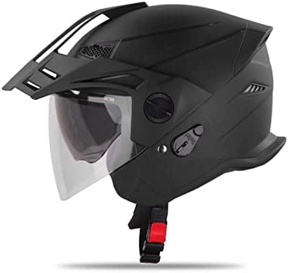 Steelbird SBA-20 7Wings ISI Certified Flip-Up Helmet with Black Spoiler ...