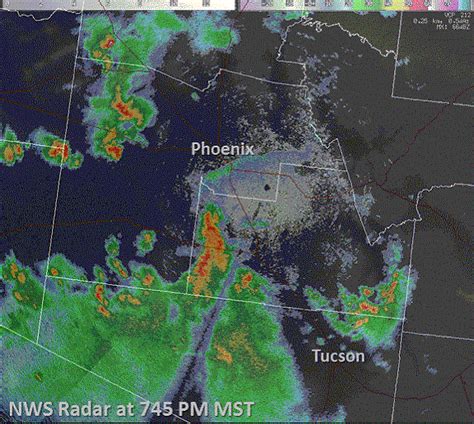 July 5, 2011 - Historic Dust Storm across south-central Arizona