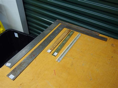 Squares And Rulers (Stanley #900 Square, Stanley #45-500 Square ...