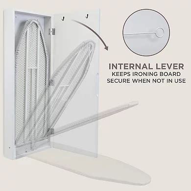 Ivation Ironing Board, Hanging Ironing Board & Ironing Board Cover W ...