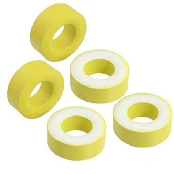 Alcoa Prime5 Pcs 27mm x 14mm x 11mm Yellow White Iron Core Power ...