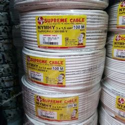 Jual Kabel Listrik NYYHY 3x1,5mm SUPREME Roll 100m - Jakarta Pusat ...