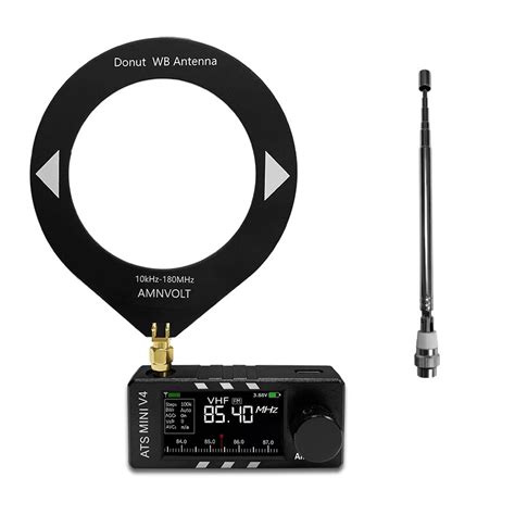 AMNVOLT V4 ATS Mini SI4732 Radio ALL Band DSP Radio FM AM SSB LSB USB ...