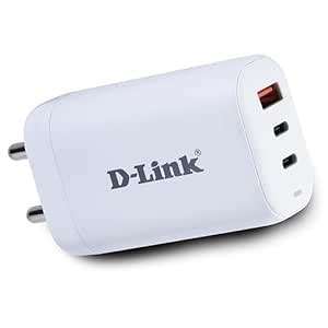 (Refurbished) D-Link65W DPA-F6521 Triple Port Fast Charger 65W 2 Type-C ...
