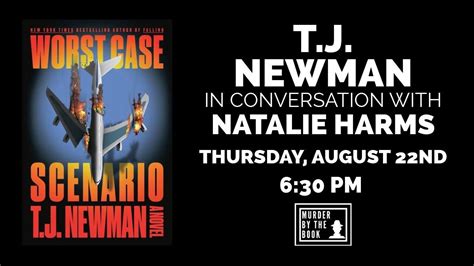 T.J. Newman in conversation with Natalie Harms, Murder by the Book ...