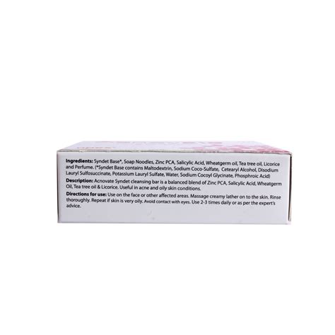 Acnovate Soap 75gm Price, Uses, Side Effects, Composition - Apollo Pharmacy