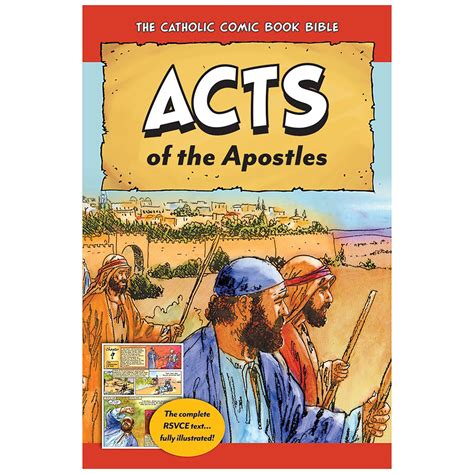 CATHOLIC COMIC BOOK BIBLE: ACTS OF THE APOSTLES | EWTN Religious Catalogue