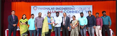 Alumini Association - Panimalar Engineering College