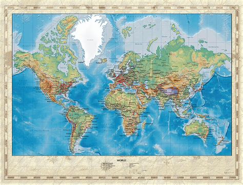 Clear World Map High Resolution 的图像结果