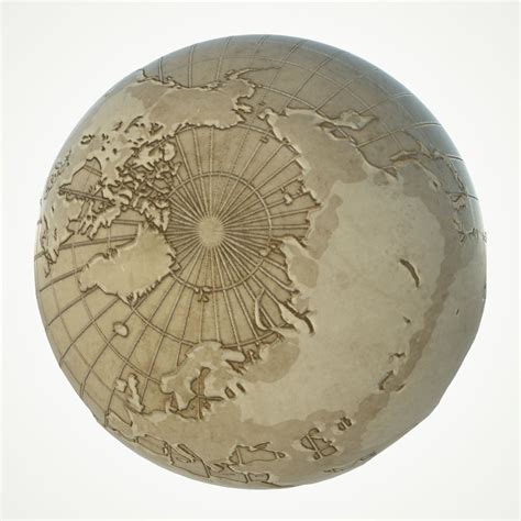 World Map Globe 3D Model 的图像结果