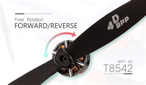 T-Motor Propeller T8542 4D - Gray T-MOTOR PROPELLER T8542 4D - GRAY ...