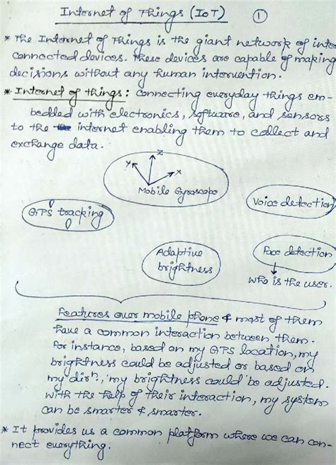 IoT Notes - Before Mid Semester (IOT) - Studocu