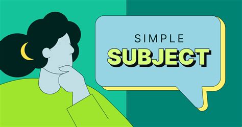 What Are Subjects In Grammar at Mary Spaulding blog