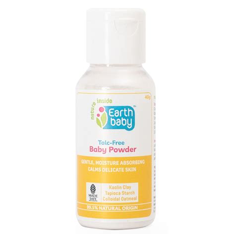 Talc‑Free Baby Powder, 99.5% Natural Origin, 40g — The Powder That Doe ...