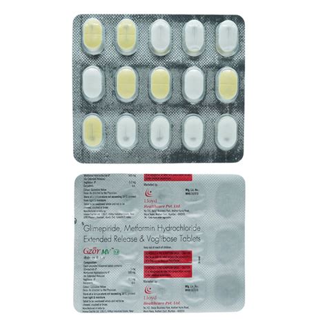 Gzor Mv 1.2 Tab | Uses, Side Effects, Price | Apollo Pharmacy