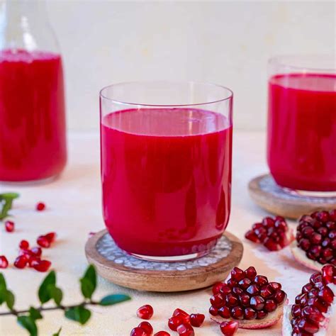 Pomegranate Juice Recipe Pomegranate Banana Smoothie