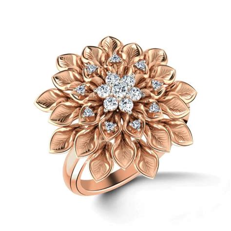 CaratLane 18K Rose Gold and Diamond Ring : Amazon.in: Fashion