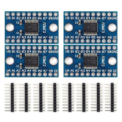 Buy Icstation TXS0108E 8 Channel Logic Level Converter Bi-Directional ...