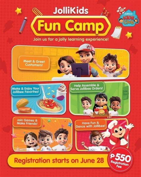 Jollibees 2nd Fun Camp, Jollibee Siena Official Page., Quezon City, 31 ...