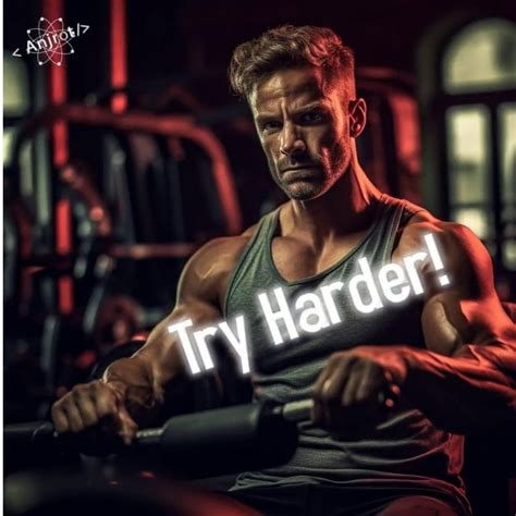 Try Harder Template | PosterMyWall