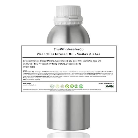 Chobchini Infused Oil - Smilax Glabra – TheWholesalerCo India