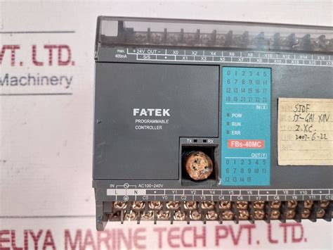 Fatek Fbs-40Mc Programmable Controller – Aeliya Marine Tech