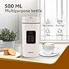 AGARO Delite Portable Electric Kettle, 500 Ml, Fast Boiling, Adjustable ...
