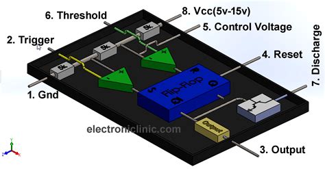 Ne 555 Ic Timer Circuits