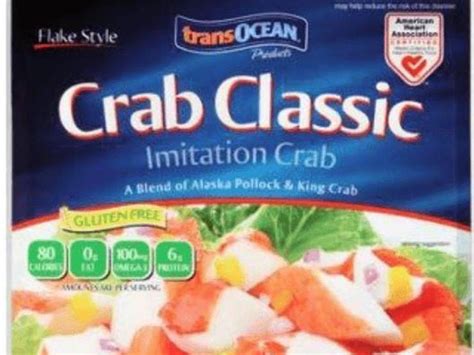 Imitation Crab Stick Carbs at Melissa Bishop blog
