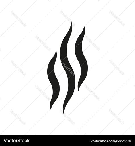 Evaporation icon set hot water evaporate logo Vector Image