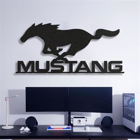 LaModaHome Mustang Metal Car Emblem - Walmart.com