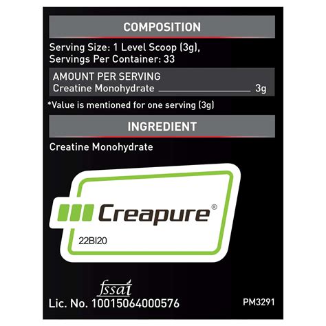 Buy MUSCLEBLAZE CREAPRO CREATINE WITH 100% CREAPURE 100G (UNFLAVOURED ...