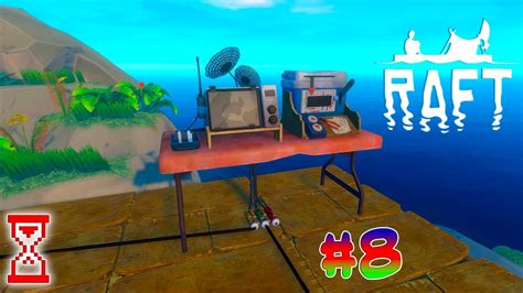 Построил Радиоприёмник | Raft: Выживание на плоту - YouTube
