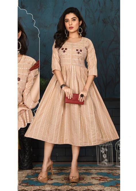 Z Plus Style Fancy Cotton Anarkali Kurti Collection