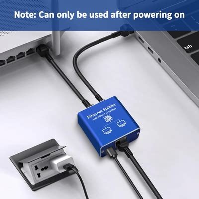 Goalake Ethernet Splitter 1 to 2 1000Mbps,High Speed Gigabit India | Ubuy