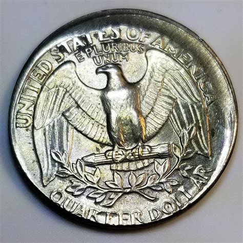 1983 P Quarter Struck off Center/ Spitting Eagle | Coin Talk