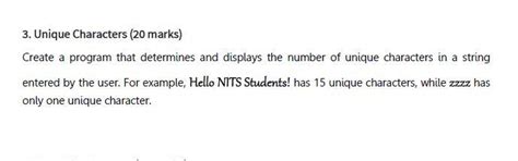Unique Characters in a String Python 的图像结果