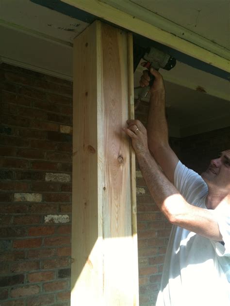 Image result for How to Build a Porch Column