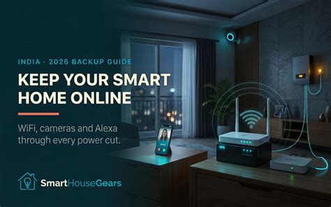 Smart Home Power Cut Backup India: 2026 Setup Guide