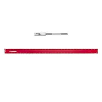Alumicolor AlumiCutter Aluminum Straight Edge w/Blade for Office ...