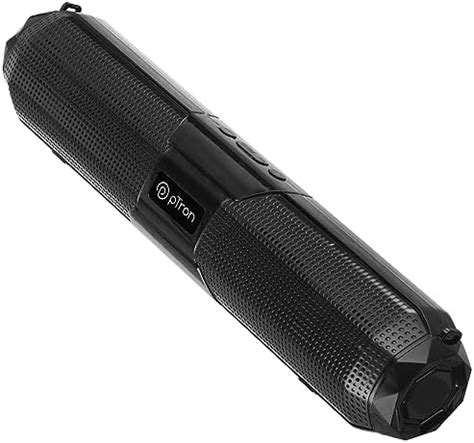 pTron Fusion Beam 16W Bluetooth Soundbar Speaker, up to 19Hrs Playback ...