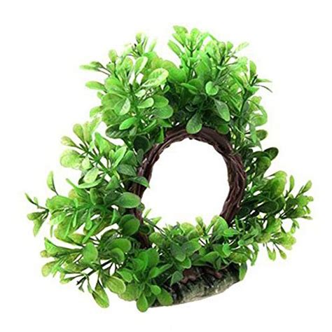 A Pets World Fish Aquarium Decor - Leaf Plant Gate : Amazon.in: Pet ...