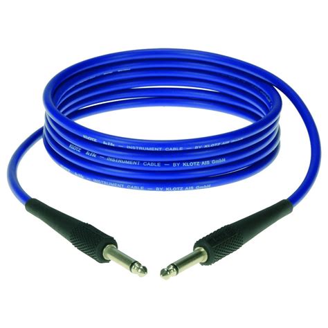 Klotz KIK Blue Instrument Cable, 3m at Gear4music
