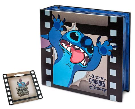 Stitch Crashes Disney Pin Holder Now Available to Pre-Order ...