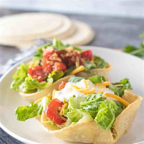 Homemade Taco Shell Bowls - Taco Salad Shells | Create Kids Club