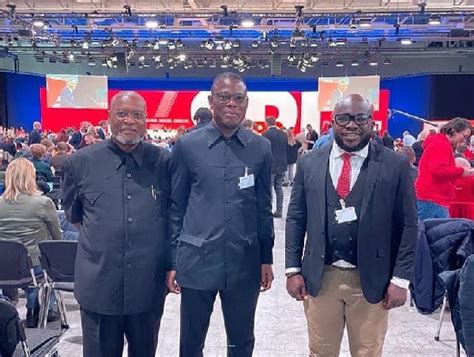 NDC General Secretary Fifi Fiavi Kwetey forges Global Alliances at SPD ...