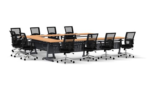 Team Tables Training Table and Chair Set with Casters - Wayfair Canada