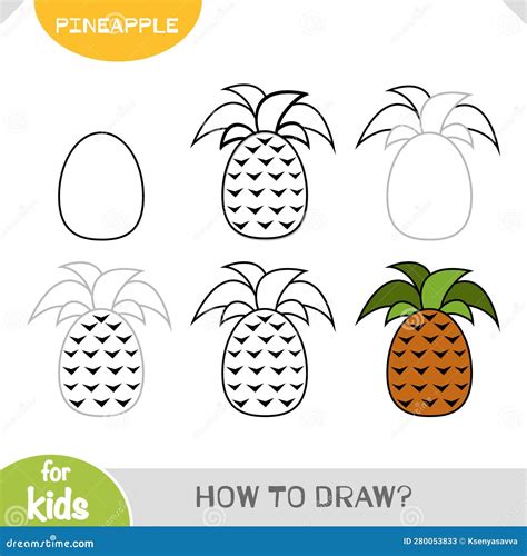 Simple Fruit Drawing