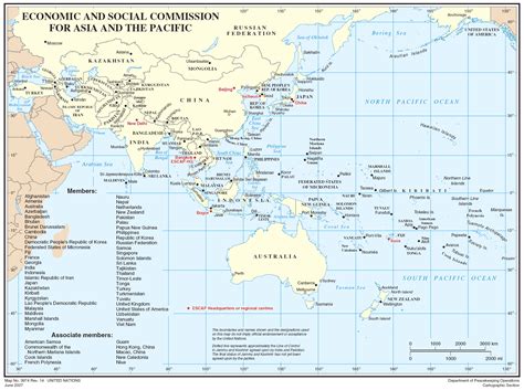 Map of states in Asia and Pacific Ocean region. Asia — Planetolog.com