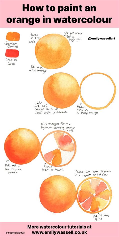 Image result for Oranges Tutorial Painting